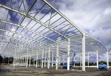 NEW WAREHOUSE AND DISTRIBUTION CENTRE TAKING SHAPE FOR EPWIN WINDOW SYSTEMS