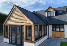 NEW BUILD PROPERTY IN HEREFORDSHIRE BENEFITS FROM OPTIMA WINDOWS AND DOORS FROM PROFILE 22