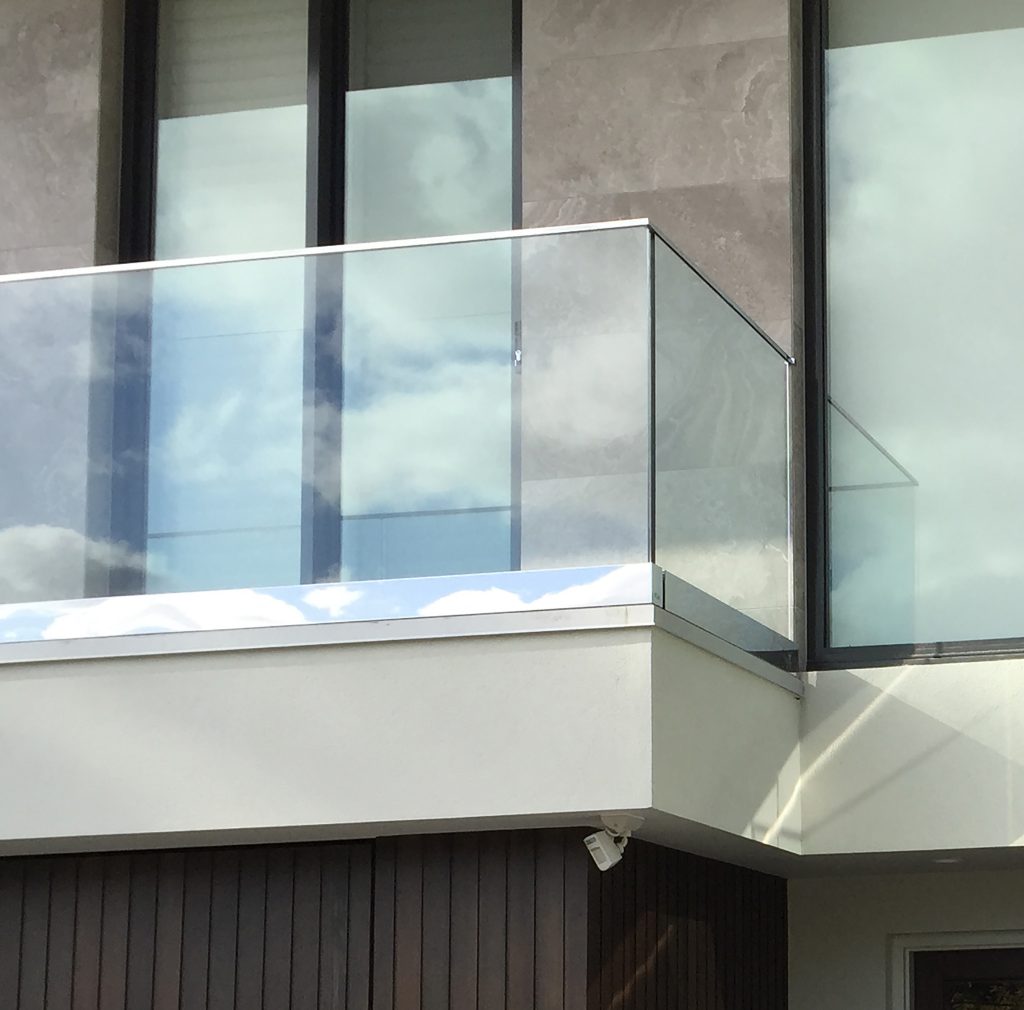 The shoe fits for a flush finish with CRL TaperLoc Pro Installer