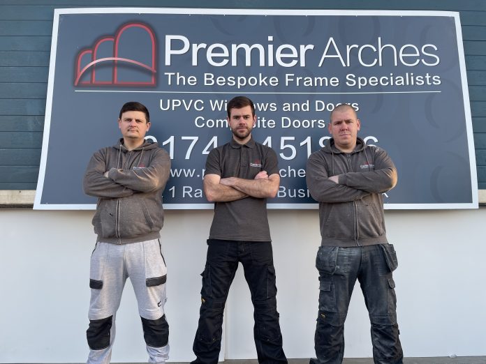 PA01 - L-R Premier Arches founders Daniel Maloney, Sean Greenall, and Thomas Greenall