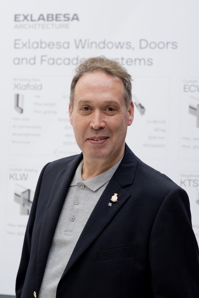 EXL09 - Patrick Burke, National Sales Director of Exlabesa Architecture UK