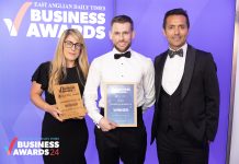 Caribbean Blinds celebrates victory at prestigious business awards ceremony